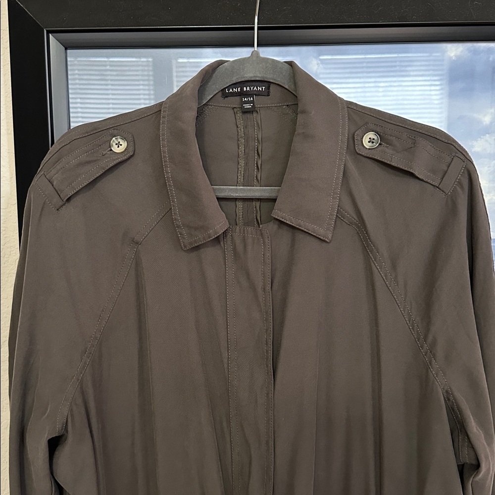 Lane Bryant Long Overcoat 14/16